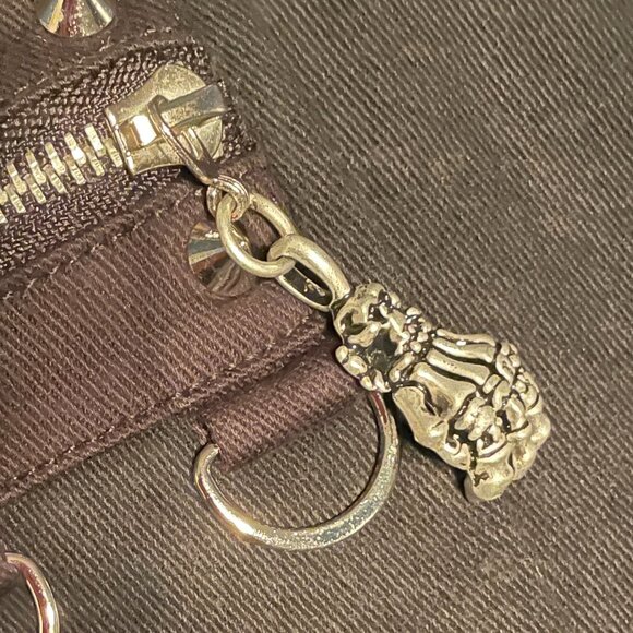 Devil Fashion "Incubus" Punk Ripped Trouser - Picture 8 of 11